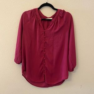 Fun 2 fun fuschia blouse